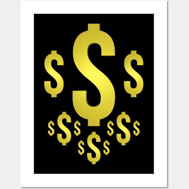 Money Maker Wall Art by GoldenGear